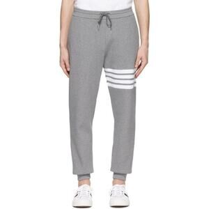 Thom Browne Classic Loopback 4-Bar Sweatpants Atheisure Grey Size 1 (Small)